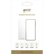 GEAR - GEAR iPhone 15 Pro Max H&auml;rdat Glas Sk&auml;rmskydd 2.5D Guld