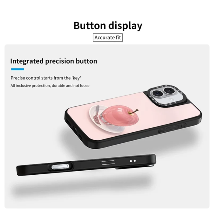 A-One Brand - iPhone 16 Mobilskal MagSafe Aluminium Silikon