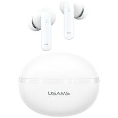 USAMS - USAMS TWS In-Ear Hörlurar Bluetooth ANC ENC Echo E02 - Vit