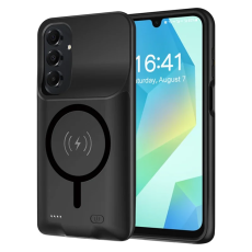 A-One Brand - Galaxy A16 5G Batteriskal Magsafe 6000mAh E10S - Svart