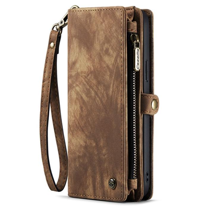 Caseme - CASEME iPhone 15 Pro Plånboksfodral 008 Detachable - Brun