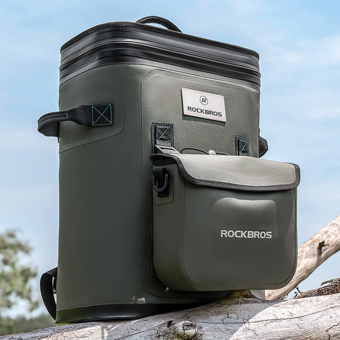 Rockbros - Rockbros Termisk Ryggsäck med Isolering 20L - Grön