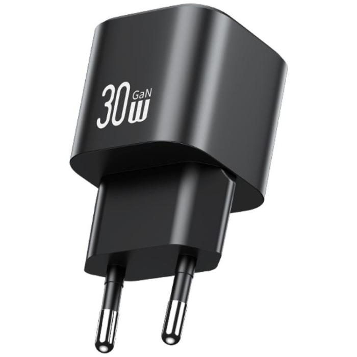 USAMS - USAMS Snabbladdare 30W USB-C Med USB-C 1m Kabel JO Series - Vit