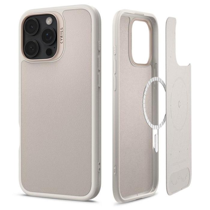 Spigen - Spigen iPhone 16 Pro Max Mobilskal MagSafe Cyrill Kajuk - Cream