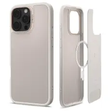 Spigen - Spigen iPhone 16 Pro Max Mobilskal MagSafe Cyrill Kajuk - Cream