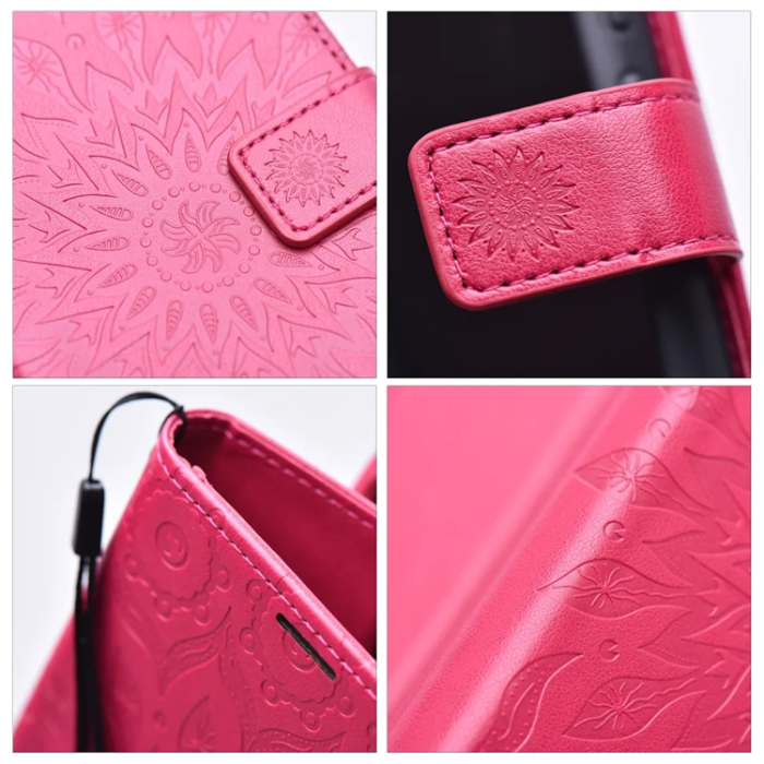 A-One Brand - Plånboksfodral För Galaxy S26 Ultra Mezzo - Mandala Magenta