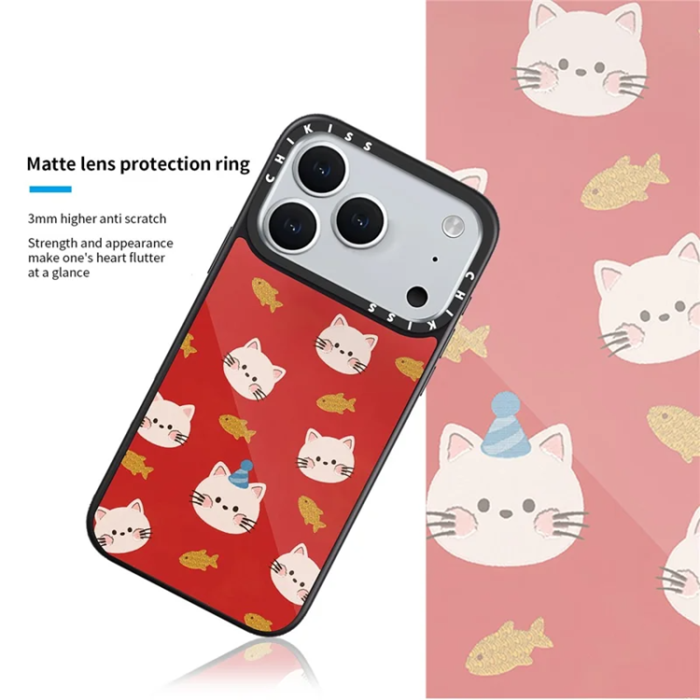 A-One Brand - iPhone 17 Pro Max Mobilskal MagSafe Aluminium Silikon