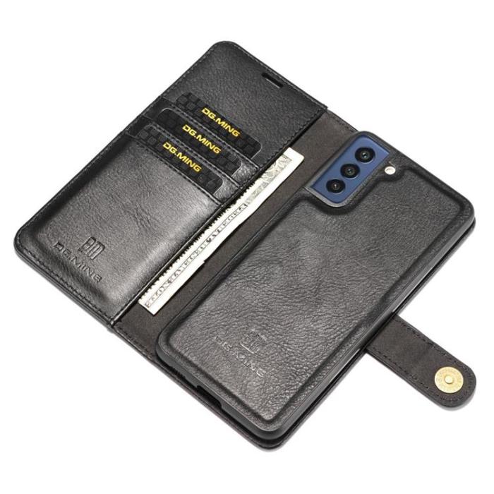DG.MING - DG.MING Detachable 2in1 Fodral Galaxy S21 FE - Svart