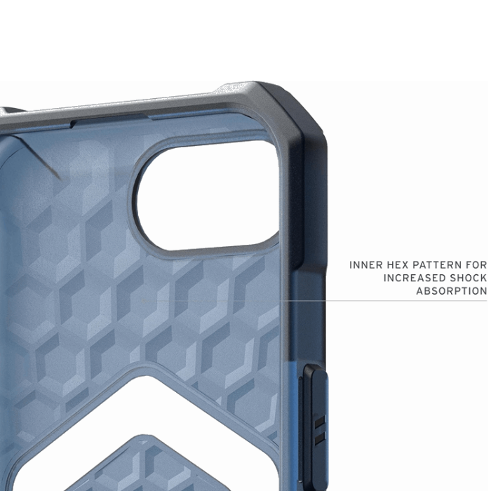 UAG - UAG iPhone 16e Mobilskal MagSafe Essential Armor - Molnblå