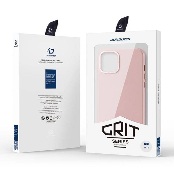 Dux Ducis - Dux Ducis iPhone 14 Plus Skal Magsafe Grit - Rosa