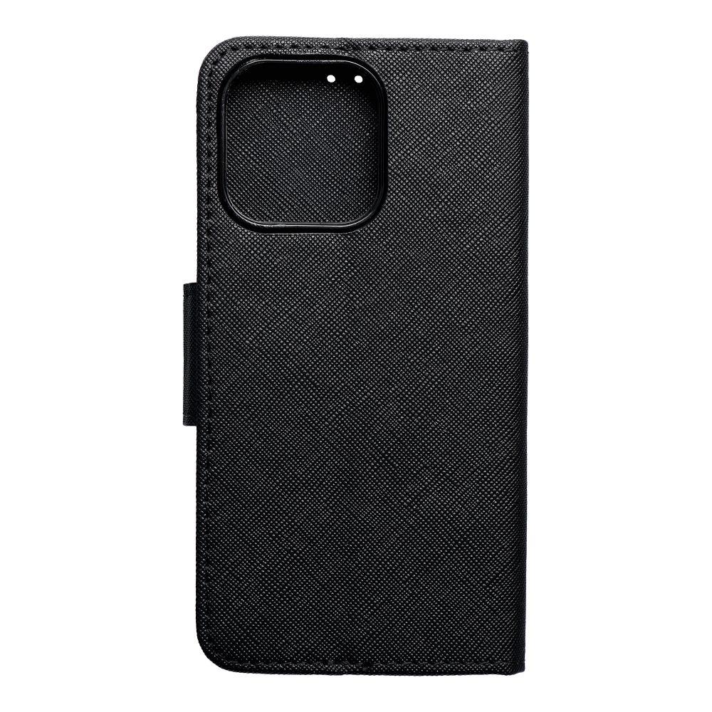 iPhone 14 Pro Plånboksfodral Fancy Eco Läder Svart | 2353 | AlltMobil