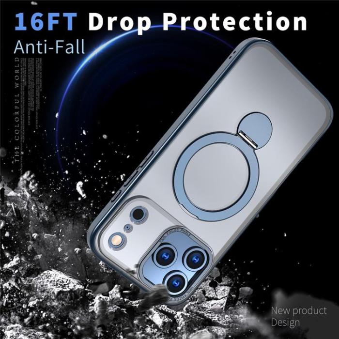 A-One Brand - iPhone 17 Pro Max Mobilskal MagSafe Rotating Kickstand