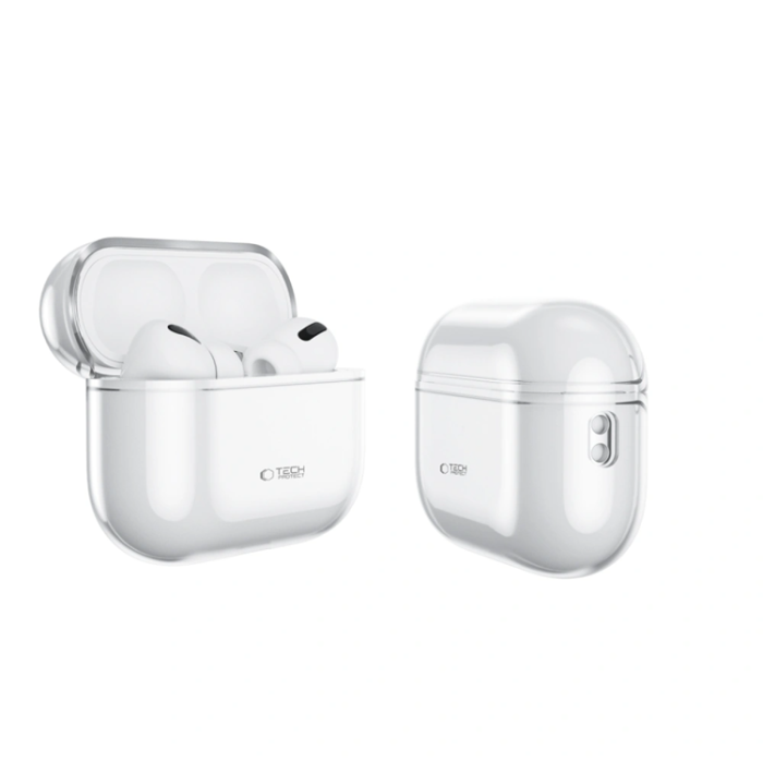 Tech-Protect - Tech-Protect Apple Airpods Pro 3 Skal Flexair - Clear