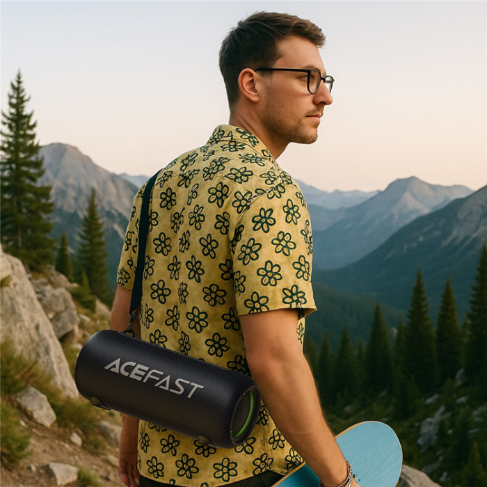 Acefast - ACEFAST TWS Trådlös Högtalare Bluetooth K2 IPX5 - Svart
