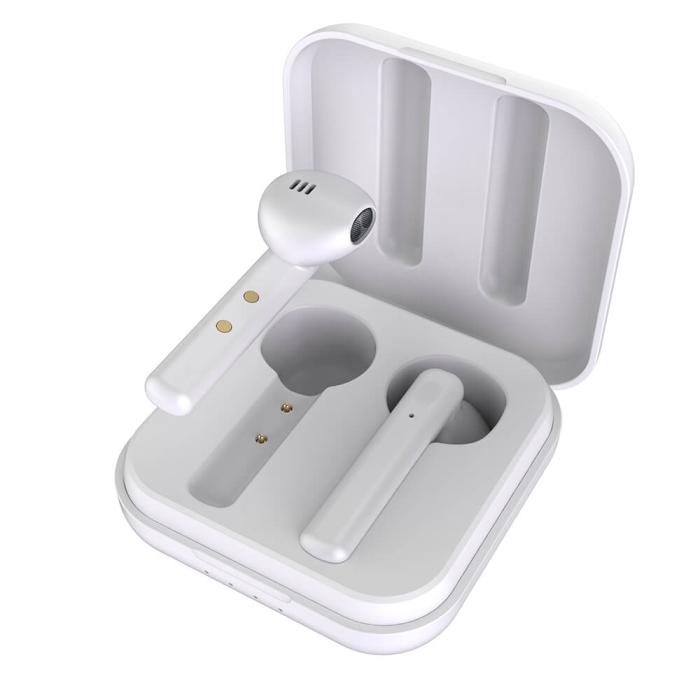 UTGATT - LEDWOOD Hörlur Hubble TWS True Wireless In-Ear Vit Mic