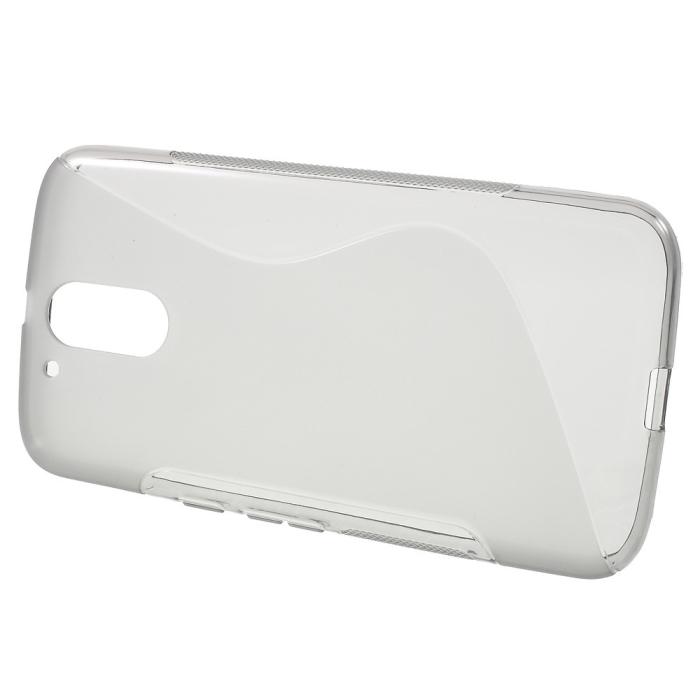 UTGATT5 - S-Line Skal till Motorola Moto G4 / G4 Plus - Grå