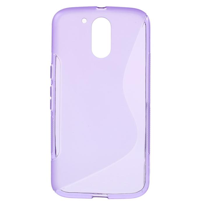 UTGATT5 - S-Line Skal till Motorola Moto G4 / G4 Plus - Lila