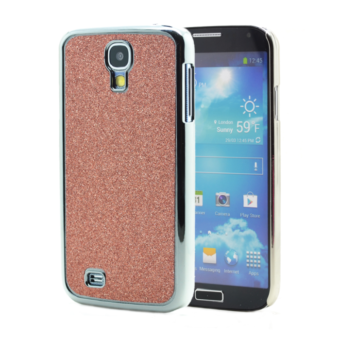 OEM - Sparkle Baksideskal till Samsung Galaxy S4 i9500 - (Orange)