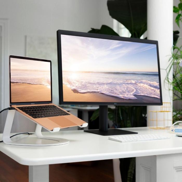 Twelve South - Twelve South Curve SE för MacBook - Vitt bordsstativ för laptops