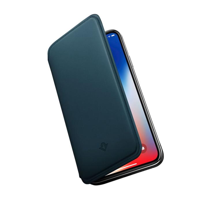 UTGATT1 - Twelve South SurfacePad för iPhone XS Rakbladstunt nappaläder