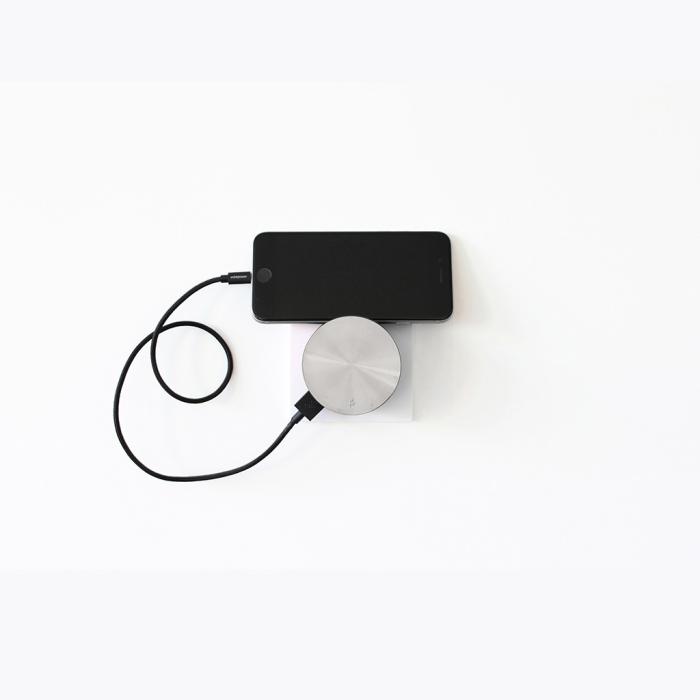 Usbepower - Usbepower AERO MINI Dubbel USB-laddare med stativ för iPhone - Koppar