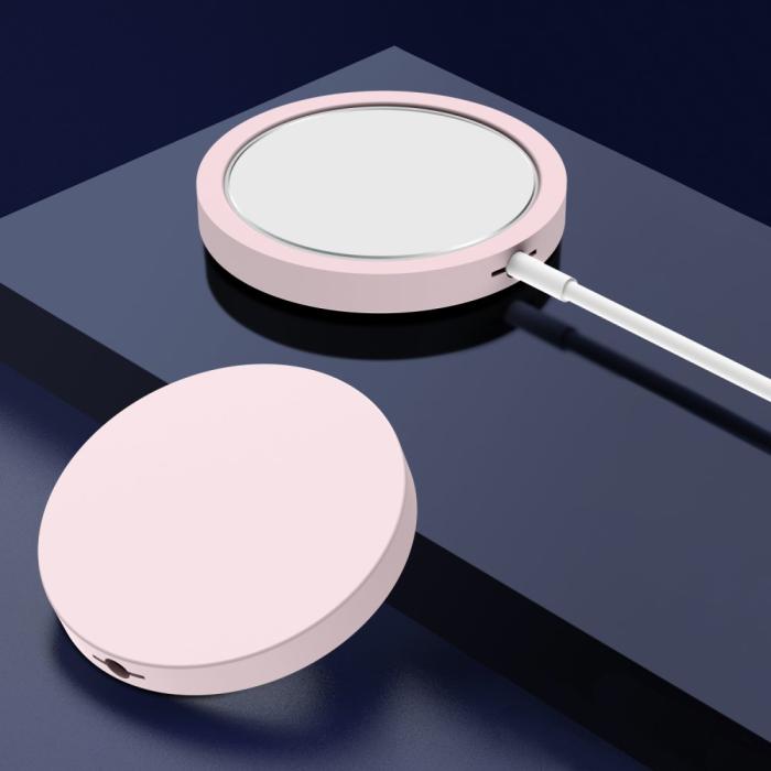 A-One Brand - Silikon Skal till Apple Magsafe Charger - Rosa