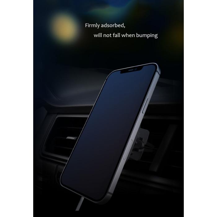 OEM - Magnetisk bilhållare Kompatibel med Apple Original Magsafe laddare