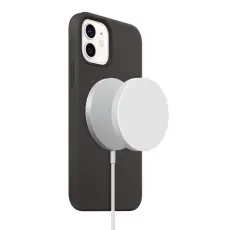 OEM - Silikon Skal till Apple Magsafe Charger - Vit