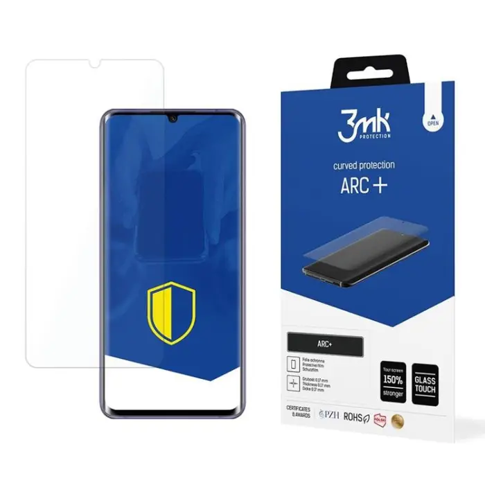 3MK - 3MK Xiaomi Mi Note 10 Lite Plastfilm Skärmskydd ARC+ Transparent