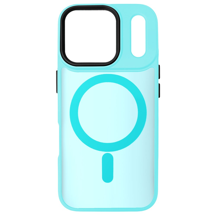 iPhone 17 Pro Mobilskal MagSafe Skin Touch - Blå | 2353 | AlltMobil