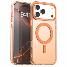 A-One Brand - iPhone 17 Pro Max Mobilskal MagSafe Anti Drop Hybrid - Orange