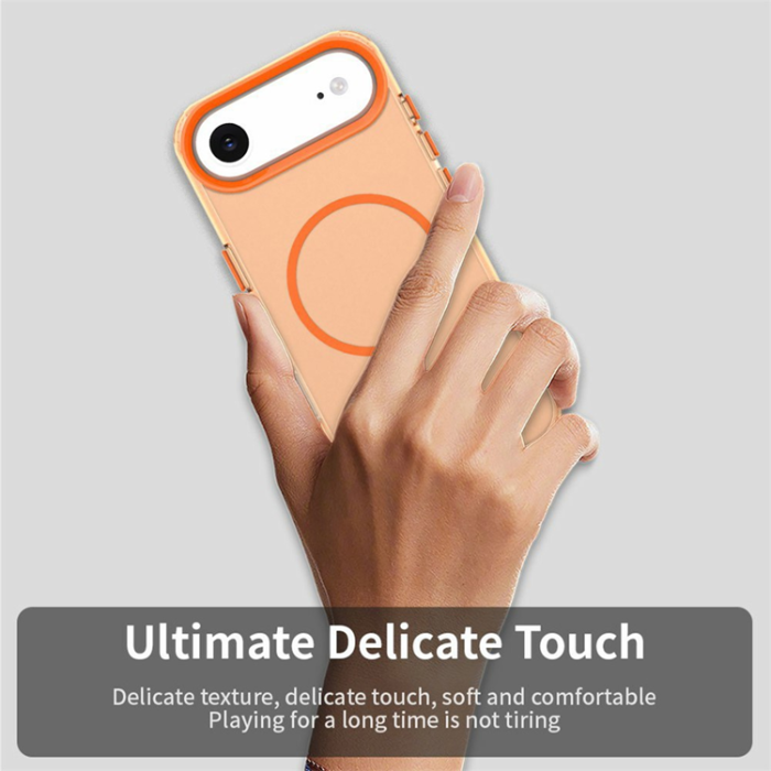 A-One Brand - iPhone Air Mobilskal MagSafe Candy Color - Orange