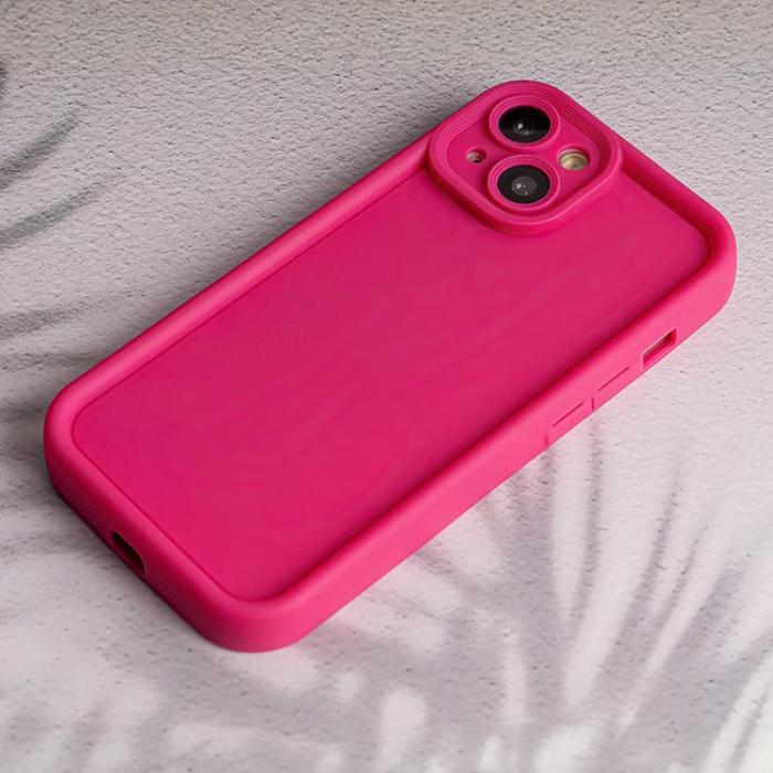 OEM - Motorola E13 Mobilskal Rim TPU - Rosa