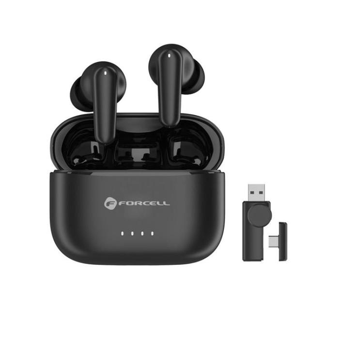 Forcell - FORCELL TWS Bluetooth Trådlösa Hörlurar F-AUDIO Super ANC ENC