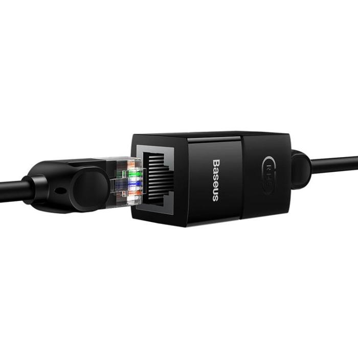 BASEUS - Baseus AirJoy Ethernet RJ45 Kabel kontakt 10 Pcs - Svart