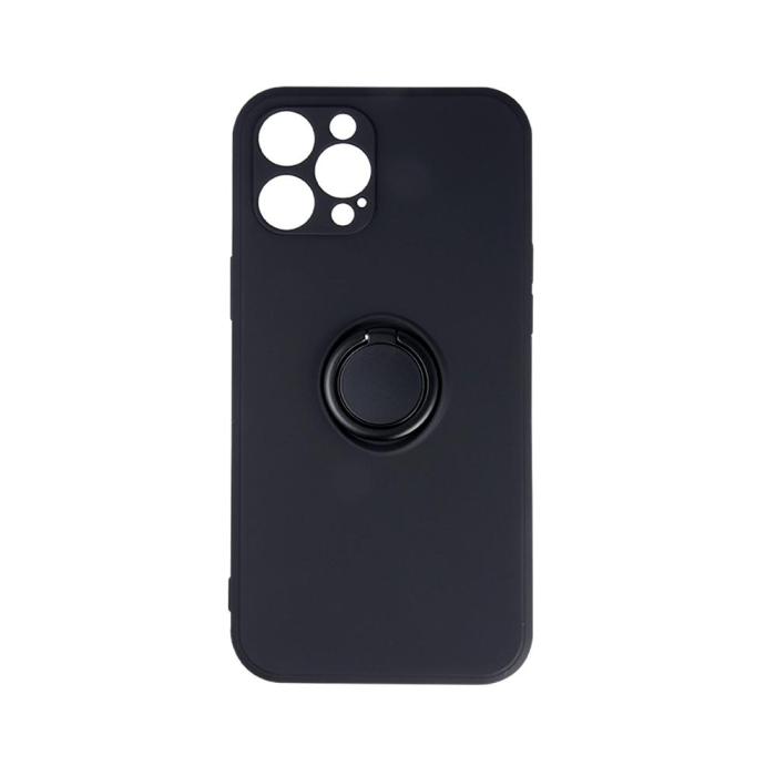OEM - Svart Finger Grip-skal iPhone X/XS – Hållbart & Ergonomiskt
