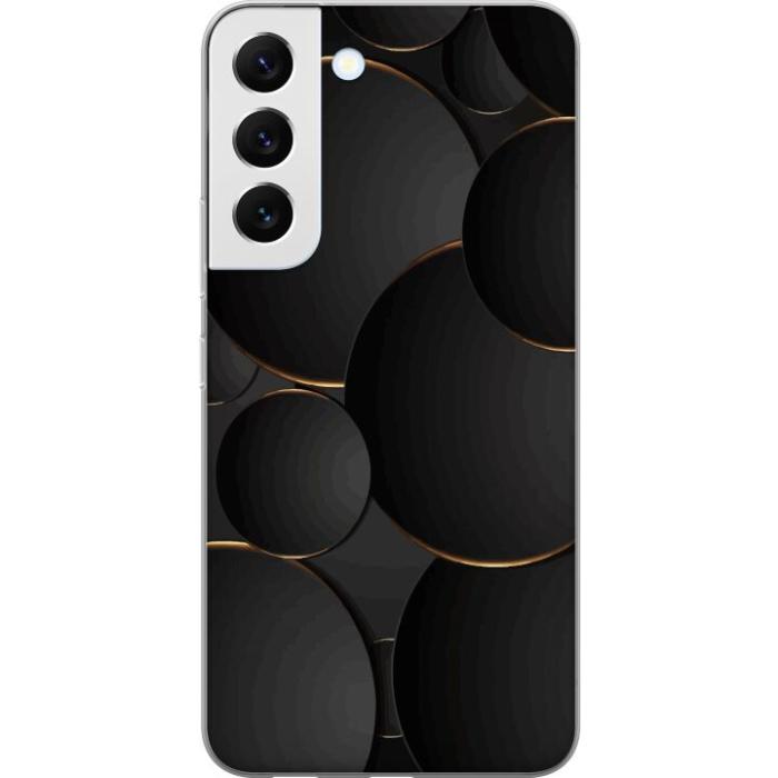 iSecrets - Mobilskal till Samsung Galaxy S22 5G med Lyxig Cirklar