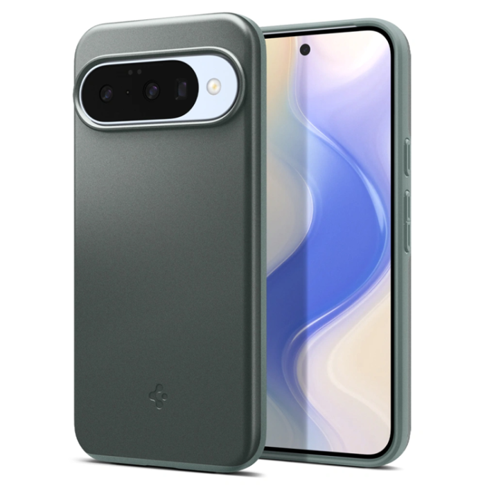 Spigen - Spigen Google Pixel 10/10 Pro Mobilskal Magsafe Thin Fit - Sage Grön