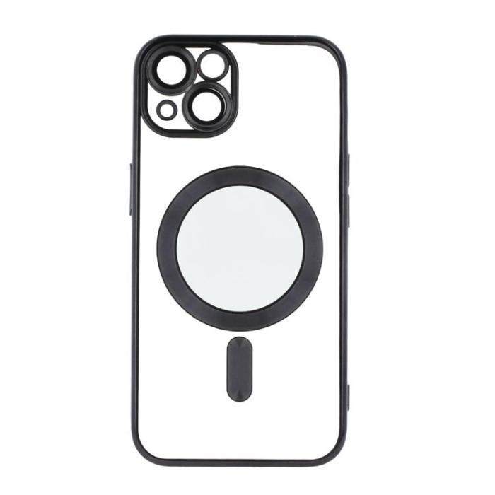 OEM - Galaxy S25 Plus Mobilskal Magsafe Color Chrome - Svart