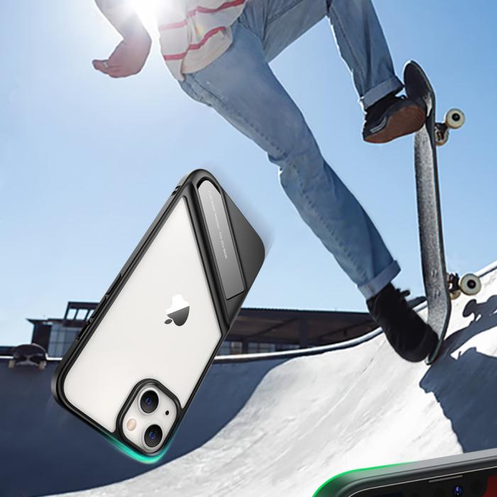 Ugreen - Ugreen Fusion Kickstand Skal iPhone 13 Pro - Svart
