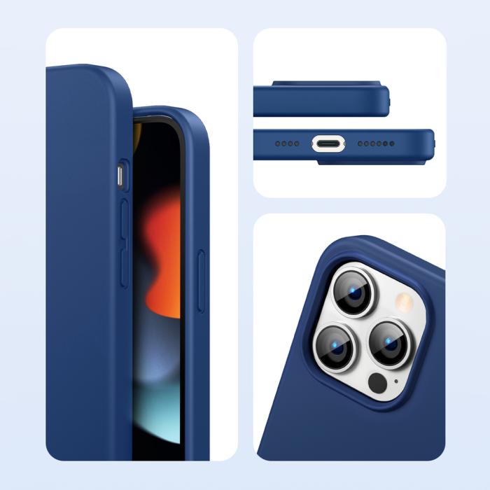 Ugreen - Ugeen Protective Silikon Skal iPhone 13 Pro - Blå