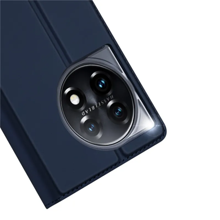 Dux Ducis - Dux Ducis OnePlus 11 5G Plånboksfodral Skin Series - Blå
