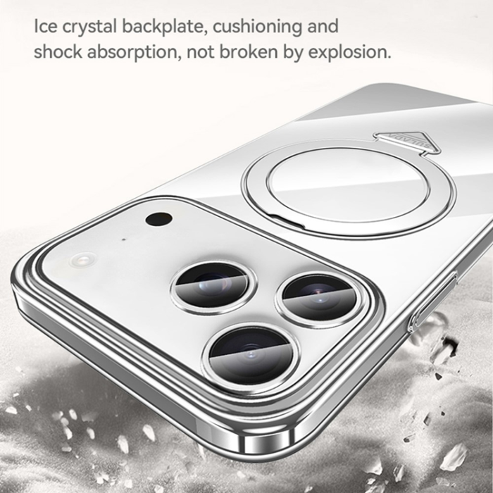 SULADA - SULADA iPhone 17 Pro Mobilskal MagSafe Electroplated - Titansvart