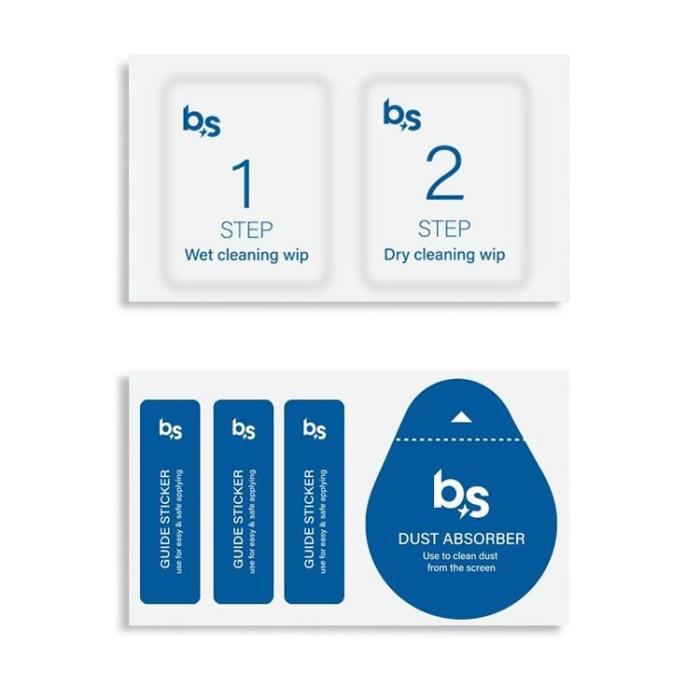 Blue Star - Blue Star Samsung Galaxy A53 5G Härdat Glas Skärmskydd - Svart