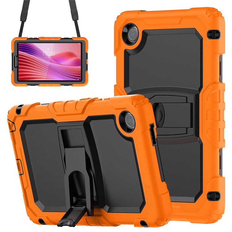 Lenovo Tab K9 Skal TB305FU med Axelrem Kickstand - Orange | 2353 | AlltMobil