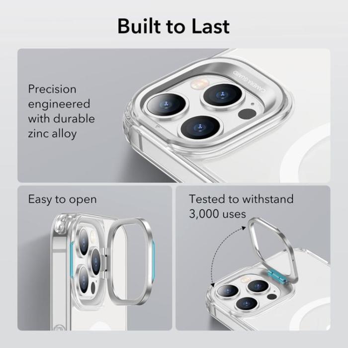 UTGATT1 - ESR iPhone 14 Pro Max Skal Kickstand Halolock Magsafe - Clear