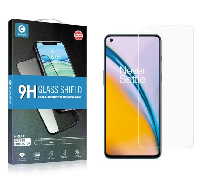 Mocolo - MOCOLO Härdat Glas Skärmskydd Oneplus Nord 2 5G - Clear