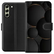 Gustaf - Pl&aring;nboksfodral till Samsung Galaxy S21 FE 5G med Lyxig Cirklar