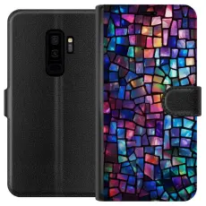 Gustaf - Pl&aring;nboksfodral till Samsung Galaxy S9+ med Disco