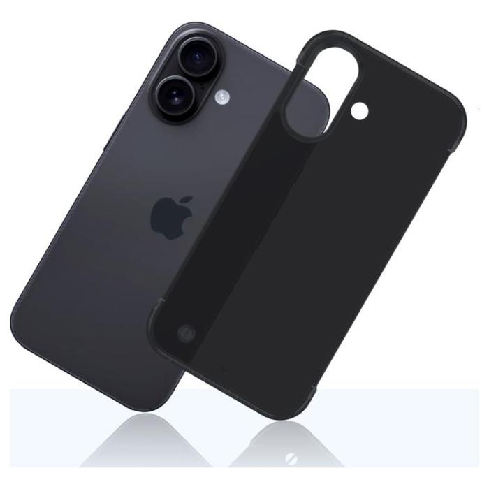 3MK - 3MK iPhone 16 Plus Mobilskal Matt Just20g - Svart
